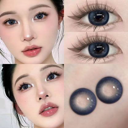 Aichashi Buy 1 Pair and Get 1 Pair of Contact Lenses Free. The Explosion Will Throw 14.5mm Contact Lenses for Half A Year. The Sandwich Process Is Comfortable and Hydrated. Moisturizing Moxa Crystal