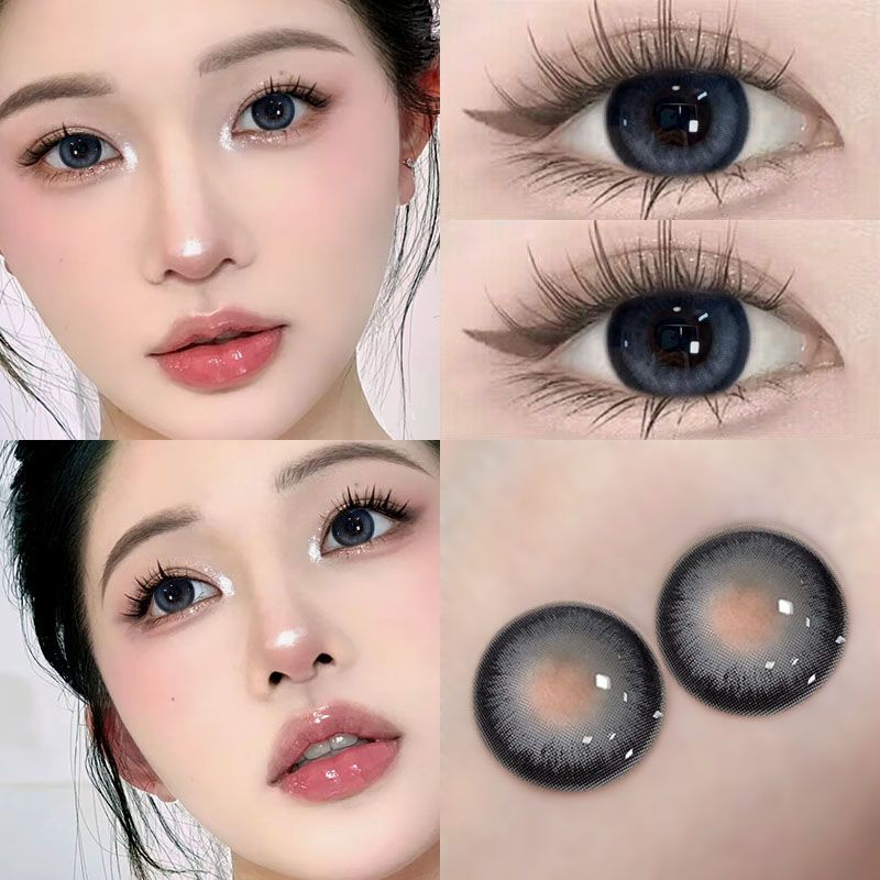 Aichashi Buy 1 Pair and Get 1 Pair of Contact Lenses Free. The Explosion Will Throw 14.5mm Contact Lenses for Half A Year. The Sandwich Process Is Comfortable and Hydrated. Moisturizing Moxa Crystal