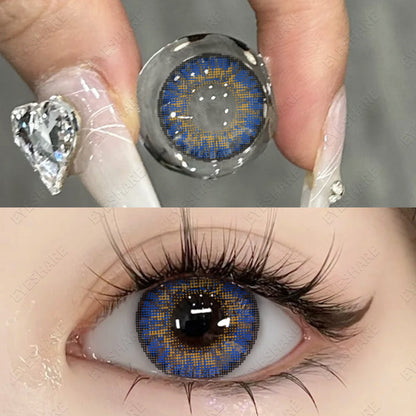 3TONE Ture-Sapphire 14.5mm 1 Pair | 1 Year