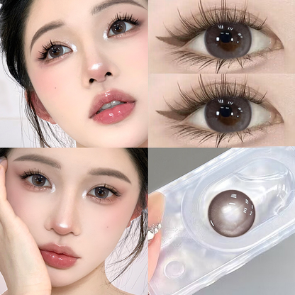 Aichashi Buy 1 Pair and Get 1 Pair of Contact Lenses Free. The Explosion Will Throw 14.5mm Contact Lenses for Half A Year. The Sandwich Process Is Comfortable and Hydrated. Moisturizing Moxa Crystal