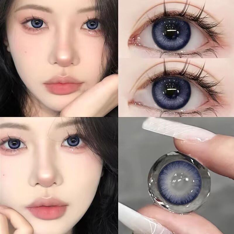 Aichashi Buy 1 Pair and Get 1 Pair of Contact Lenses Free. The Explosion Will Throw 14.5mm Contact Lenses for Half A Year. The Sandwich Process Is Comfortable and Hydrated. Moisturizing Moxa Crystal