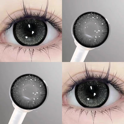 Aichashi Buy 1 Pair and Get 1 Pair of Contact Lenses Free. The Explosion Will Throw 14.5mm Contact Lenses for Half A Year. The Sandwich Process Is Comfortable and Hydrated. Moisturizing Moxa Crystal