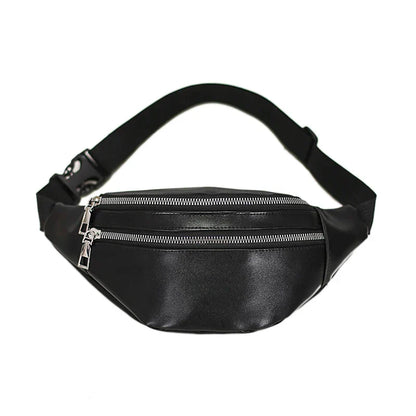 Aichashi Fanny Pack Women Fashion Waist Pack Casual Crossbody Chest Bags Unisex Hip Bum Bag Waterproof Travel Belt Bag Sport Purse Pocket