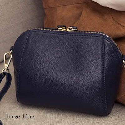 Aichashi Genuine Leather Women Shoulder Bag Luxury Handbag Fashion Shopping Purse Crossbody Bags Female Party Purse Clutch Bag Wallets