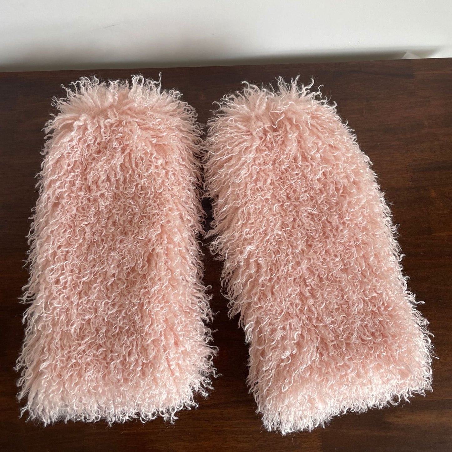 Aichashi fall trends 2024 outfits Teddy Leg Cover Autumn and Winter Vintage Modern Hot Girl Y2ky Sub-Culture Furry Leg Cover Thickened Slimming Faux Fur Socks