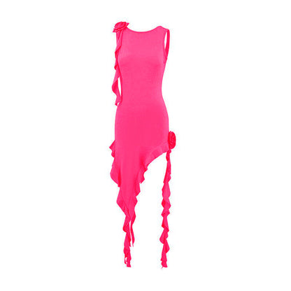 Aichashi dress to impress outfits Style Ins Popular New American Style Sexy Blouse Dress Jellyfish Ruffle Skirt