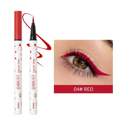 Aichashi Colorful Liquid Eyeliner Pencil Waterproof Blue Red Black White Eye Liner Pen Long Lasting Quickily Drying Eyes Makeup Cosmetics