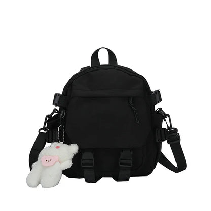 Aichashi Fashion Kawaii Mini Backpack Women Shoulder Bag for Teenage Girls Multi-Function Small Bagpack Ladies Travle School Backpacks