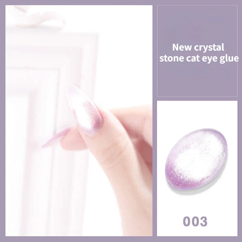 8ML Colorful Cat Eye Gel Nails Polish Winter Reflective Glitter Universal Magnetic Nail Polish Can Be Used Manicure Accesorios