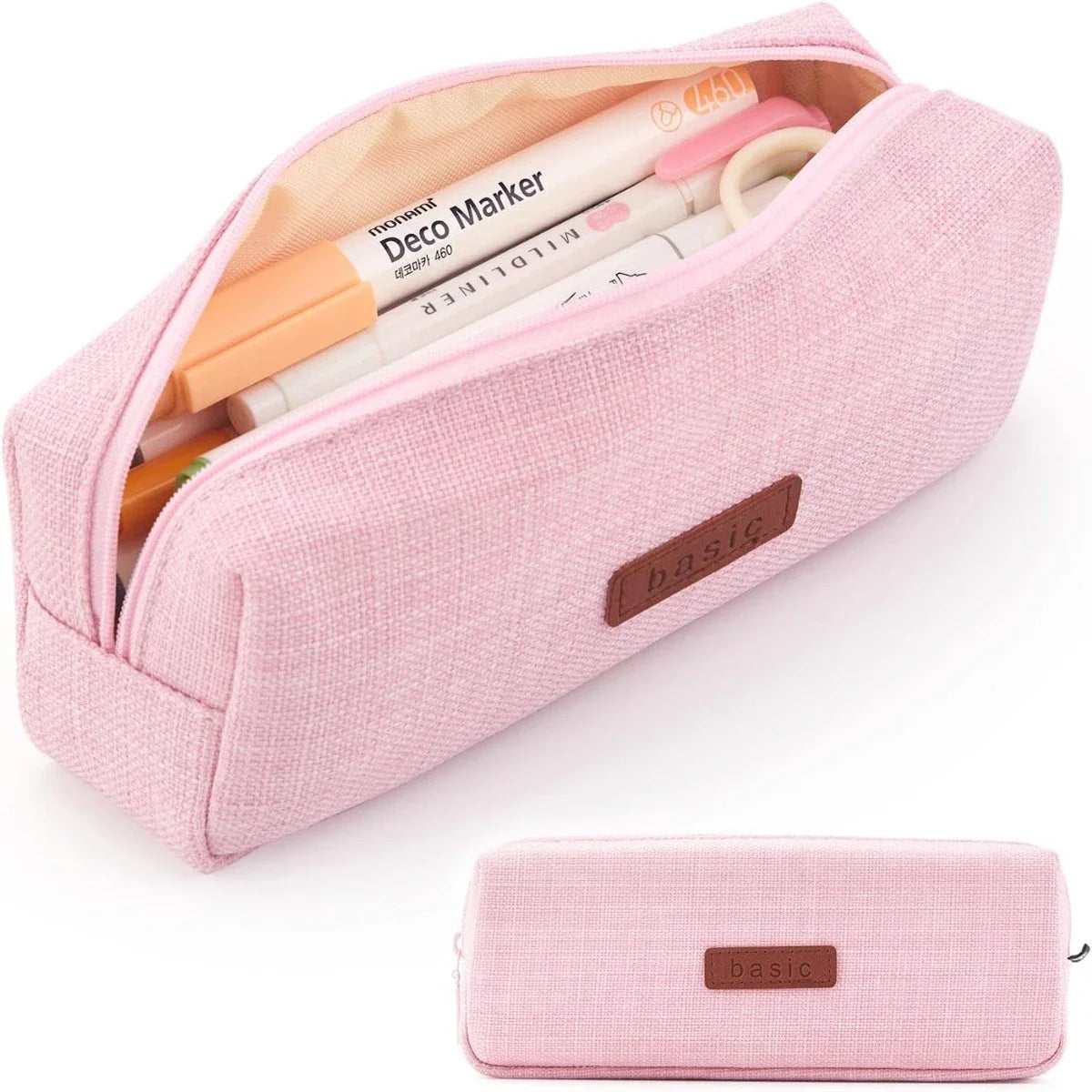 Aichashi Kawaii  Pencil Case for Girls Boys Large Capacity Cute Washable Pen Cosmetic Bag Multicolor Optional School Supplies Stationery