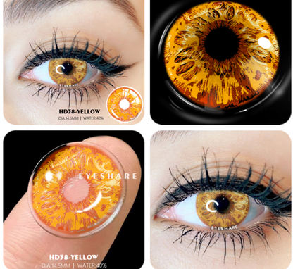 Cosplay Color Contact Lenses for Eyes AYY Series Halloween Beauty Makeup Contacts Lenses Eye Cosmetic Color Lens Eyes