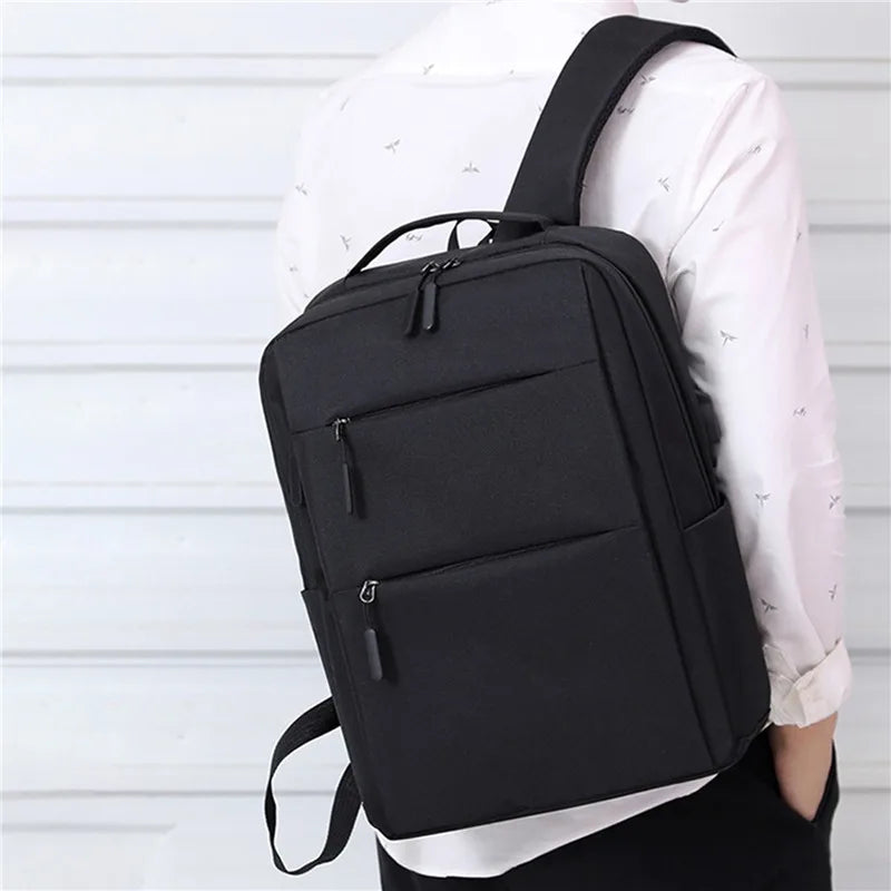 Aichashi Men's Backpack Multifunctional Waterproof Bags For Male Business Laptop Backpack USB Charging Bagpack Nylon Casual Rucksack