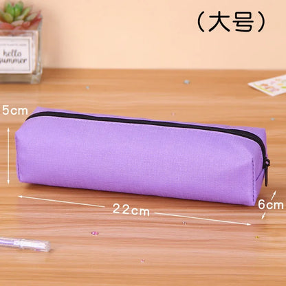 Aichashi BACK TO SCHOOL Pencil Case durable Pen Case Kawaii Stationery Large Capacity Pencilcase Trousse School Supplies Pencil Pouch