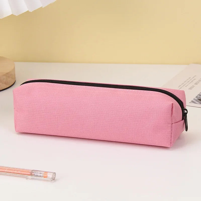 Aichashi BACK TO SCHOOL Pencil Case durable Pen Case Kawaii Stationery Large Capacity Pencilcase Trousse School Supplies Pencil Pouch