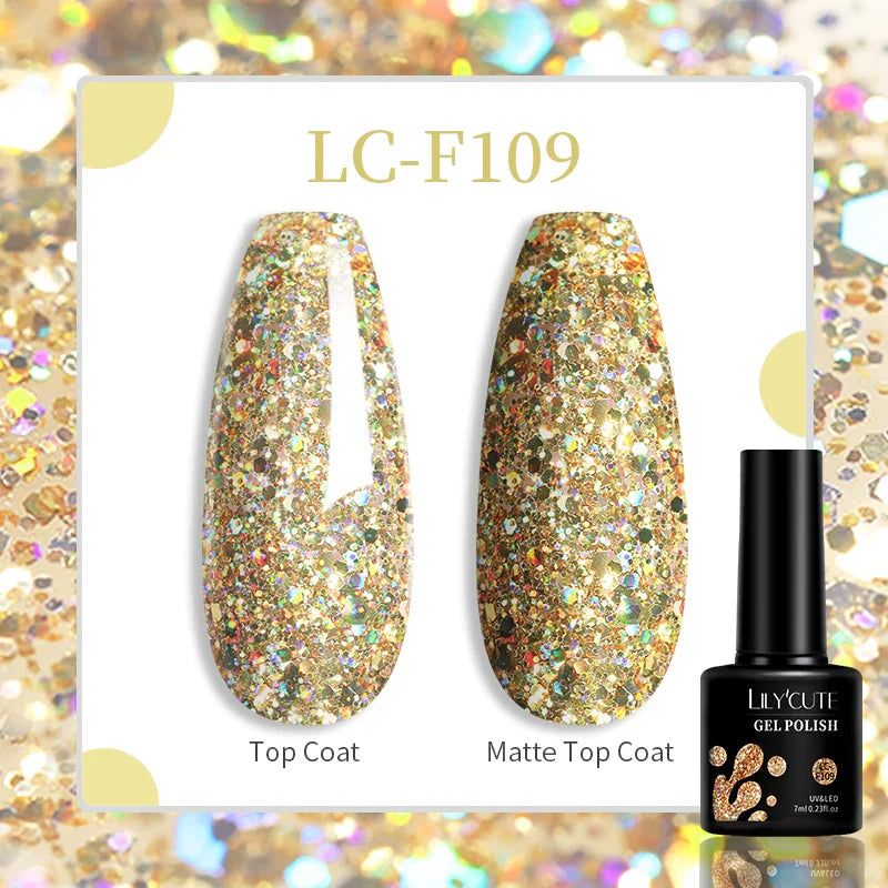 Aichashi 7ML Aurora Cat Magnetic Gel Nail Polish Nail Art Sparkle Glitter Gel Varnis Semi Permanent Soak Off  UV Gel Varnishes