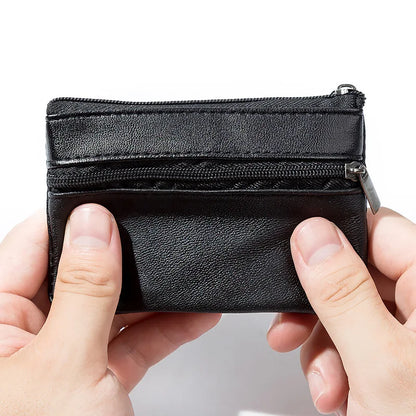 aichashi Women Men Coin Purse Men Small Bag Wallet Change Purses Zipper Money Bags Children Mini Wallets Leather Key Holder carteira