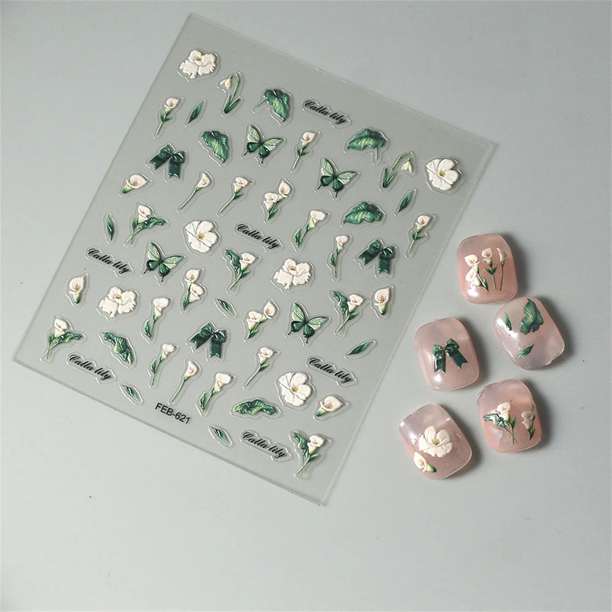 1pcs 5D Rhinestones Japanese Retro Wave Nail Art Stickers Gold Silver Self Adhesive Transfer Nail Decorations Slider Decals DIY