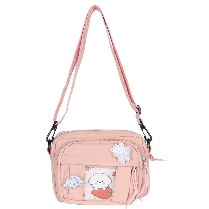 Aichashi New Kawaii Bag Girls New JK Transparent Bag Small Crossbody Bag For Women Purses and Handbags Shoulder Bag Itabag Bolso