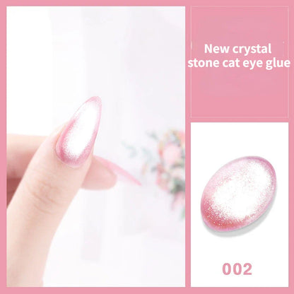 8ML Colorful Cat Eye Gel Nails Polish Winter Reflective Glitter Universal Magnetic Nail Polish Can Be Used Manicure Accesorios