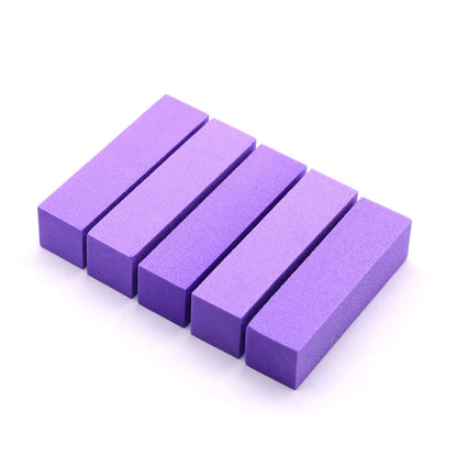 5/10 Pcs Nail Art Sanding Sponge Buffer Block Nail Buffers Files Block Grinding Polishing Manicure Nail Art Tool