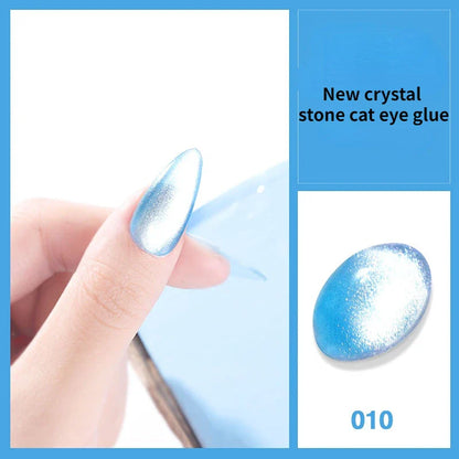 8ML Colorful Cat Eye Gel Nails Polish Winter Reflective Glitter Universal Magnetic Nail Polish Can Be Used Manicure Accesorios