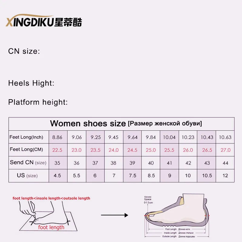 aichashi  -  Elegant Waterproof Platform High-heeled Boots Female Fall New Banquet Pointed Head Mid-calf Boots Fine Heeled Super High Heels