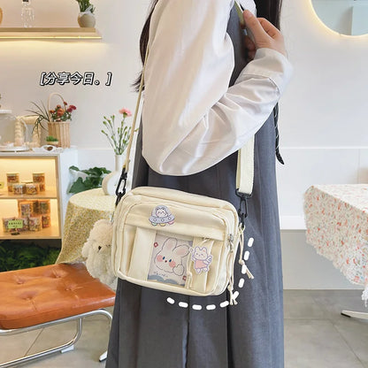 Aichashi New Kawaii Bag Girls New JK Transparent Bag Small Crossbody Bag For Women Purses and Handbags Shoulder Bag Itabag Bolso