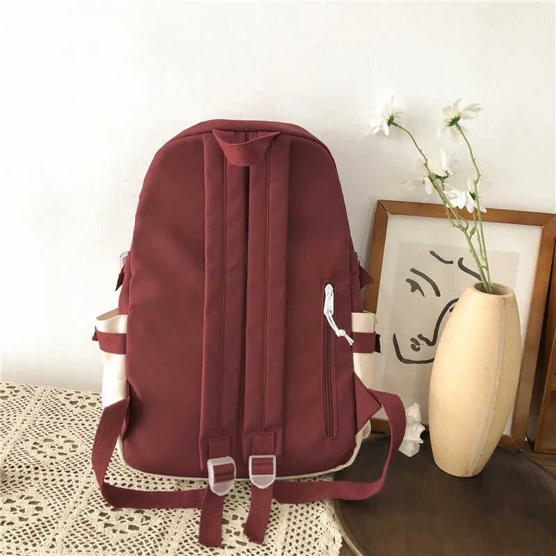 Aichashi Kawaii Women Backpack Waterproof School Bag For Teenager Girl Student Bookbag Laptop Rucksack Cute Female Travel Bagpack Mochila