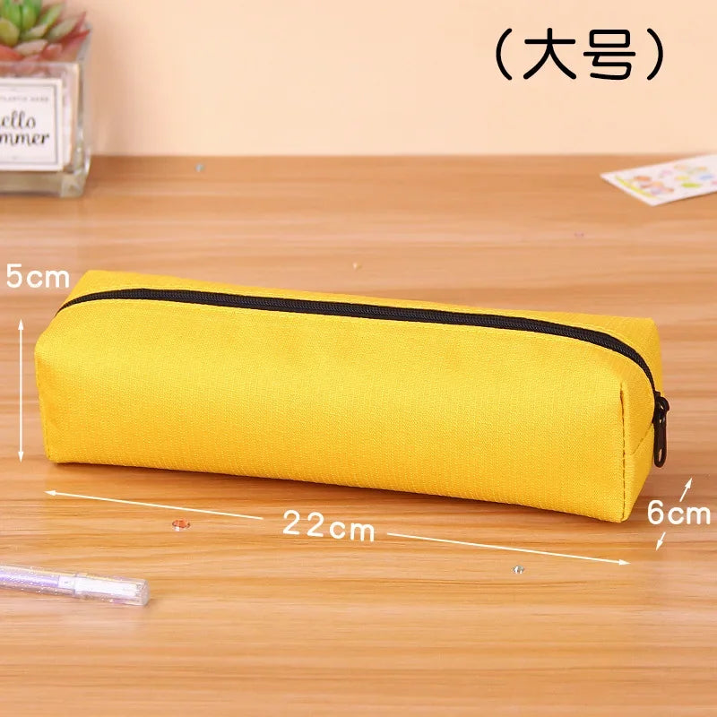 Aichashi BACK TO SCHOOL Pencil Case durable Pen Case Kawaii Stationery Large Capacity Pencilcase Trousse School Supplies Pencil Pouch