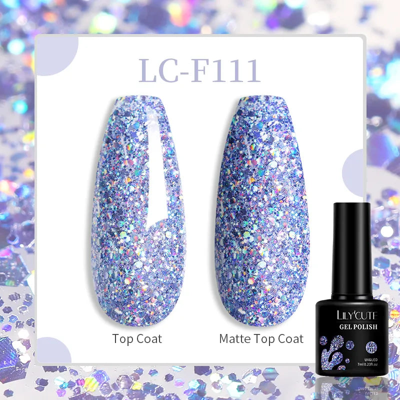 Aichashi 7ML Aurora Cat Magnetic Gel Nail Polish Nail Art Sparkle Glitter Gel Varnis Semi Permanent Soak Off  UV Gel Varnishes