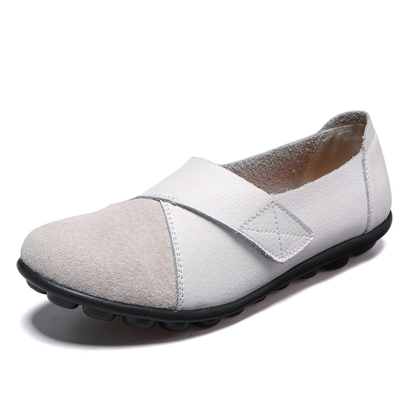 aichashi New Fashion  Flat Shoes Women Soft Sole Plus Size Casual Comfortable Shoes Women's Shoes on Offer