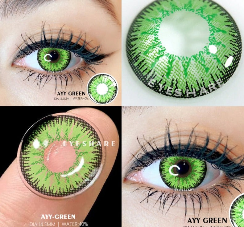 Cosplay Color Contact Lenses for Eyes AYY Series Halloween Beauty Makeup Contacts Lenses Eye Cosmetic Color Lens Eyes