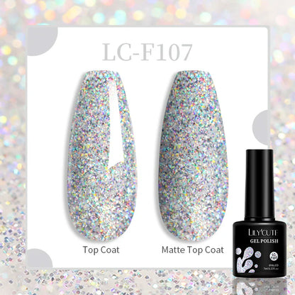 Aichashi 7ML Aurora Cat Magnetic Gel Nail Polish Nail Art Sparkle Glitter Gel Varnis Semi Permanent Soak Off  UV Gel Varnishes