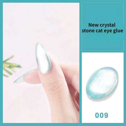 8ML Colorful Cat Eye Gel Nails Polish Winter Reflective Glitter Universal Magnetic Nail Polish Can Be Used Manicure Accesorios