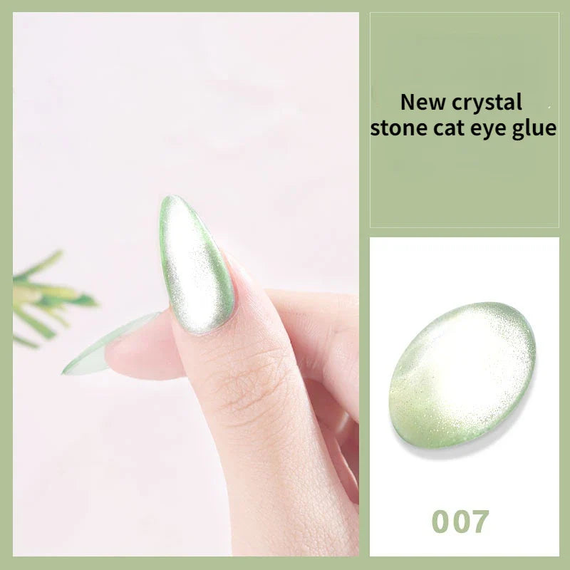 8ML Colorful Cat Eye Gel Nails Polish Winter Reflective Glitter Universal Magnetic Nail Polish Can Be Used Manicure Accesorios