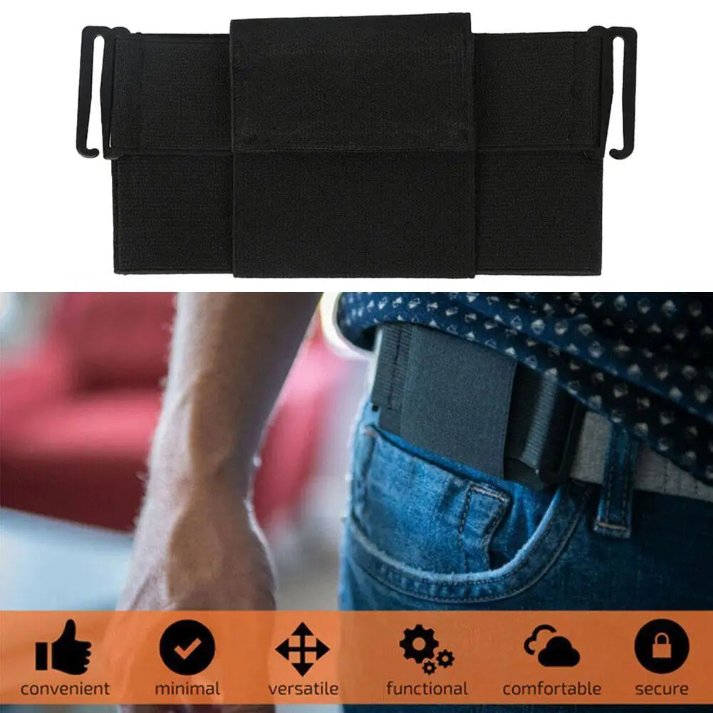 Aichashi Invisible Waist Pouch Belt Pouch Waterproof Outdoor Sports Running Phone Bag Anti Theft Unisex Fitness Mini Portable Fanny Bag