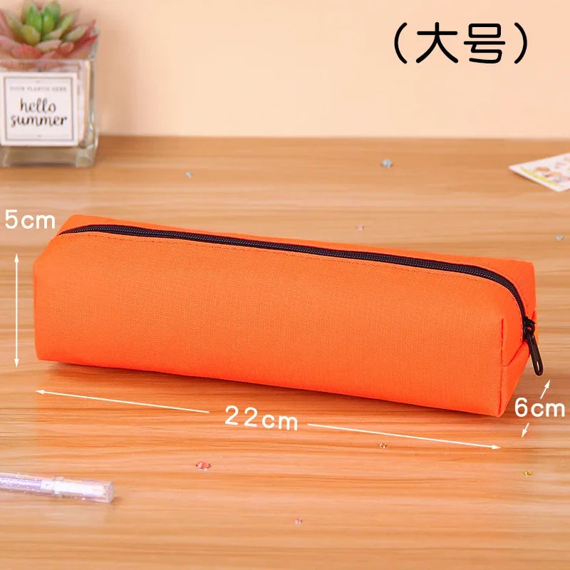 Aichashi BACK TO SCHOOL Pencil Case durable Pen Case Kawaii Stationery Large Capacity Pencilcase Trousse School Supplies Pencil Pouch