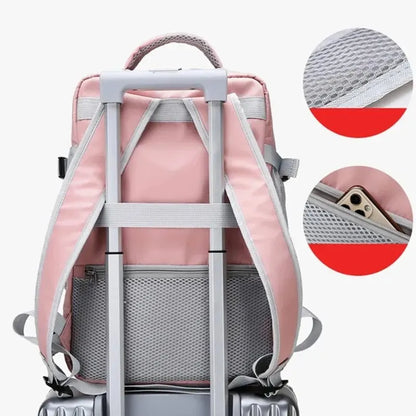 Aichashi BACK TO SCHOOL Cross-border Travel Backpack Female Large-capacity Ultra-large Portable Multi-purpose Luggage Backpack Short-distance Travel Tra