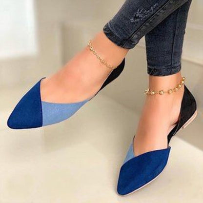 Aichashi New Arrival Women Flats Beautiful And Fashion Summer Shoes Low Heel Ballerina Comfortable Casual Women Shoes