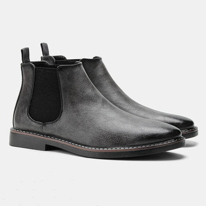 Aichashi 40~46 Men Chelsea Boots Brand Retro Comfortable Fashion Men Boots