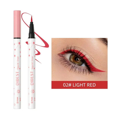 Aichashi Colorful Liquid Eyeliner Pencil Waterproof Blue Red Black White Eye Liner Pen Long Lasting Quickily Drying Eyes Makeup Cosmetics