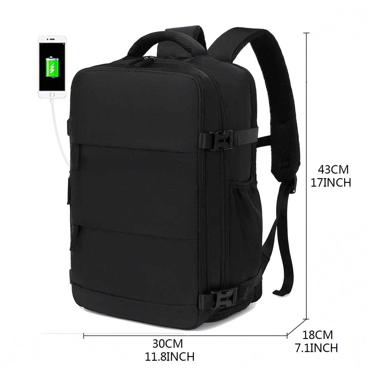 Aichashi Man Bag One Shoulder Multi-function Messenger Bag Password Lock Sports Bike Bag Waterproof USB Charging Port Anti-theft Chest BA