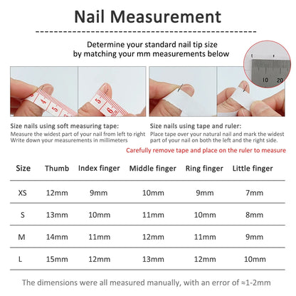 Aichashi 10Pcs Short Handmade Pink Press on Nails Spring French Rhinestone Full Cover Fake Nail Plaid Manicure Wearable Nail Tips Art