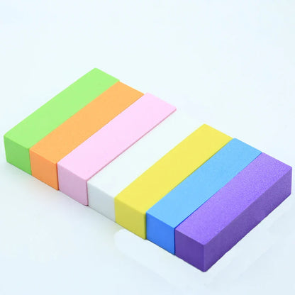 5/10 Pcs Nail Art Sanding Sponge Buffer Block Nail Buffers Files Block Grinding Polishing Manicure Nail Art Tool