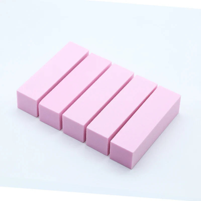 5/10 Pcs Nail Art Sanding Sponge Buffer Block Nail Buffers Files Block Grinding Polishing Manicure Nail Art Tool