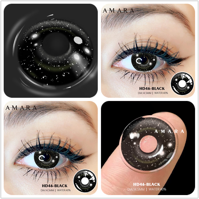 Color Contact Lenses For Eyes Anime Cosplay Colored Lenses Blue Purple Multicolored Lenses Contact Lens Beauty Makeup