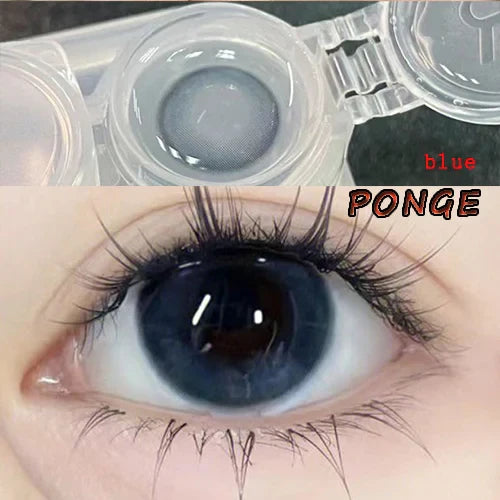 Aichashi Coslens Women Men Color Anime Accessories Glasses 14.20mm Soft Contact Lens for Eyes Cosmetic  линзы для глаз цветные Ponge