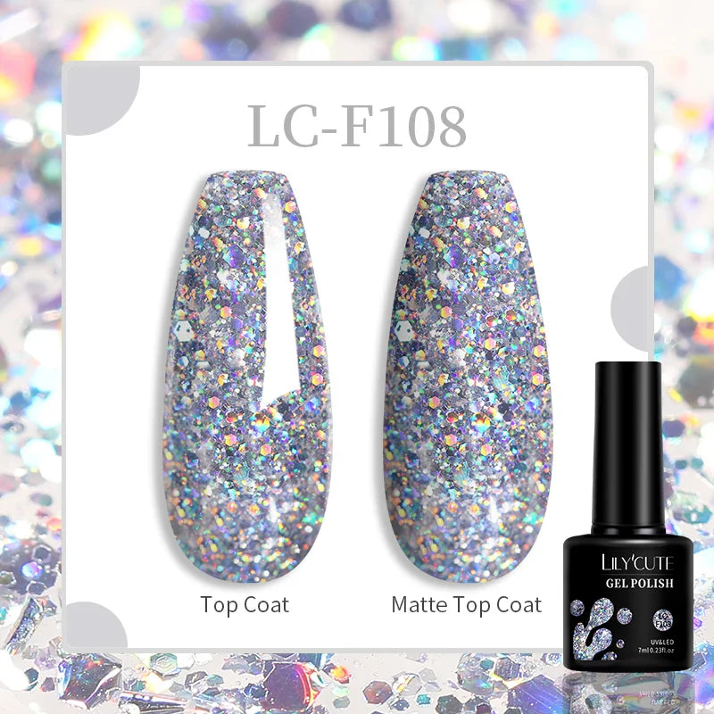 Aichashi 7ML Aurora Cat Magnetic Gel Nail Polish Nail Art Sparkle Glitter Gel Varnis Semi Permanent Soak Off  UV Gel Varnishes