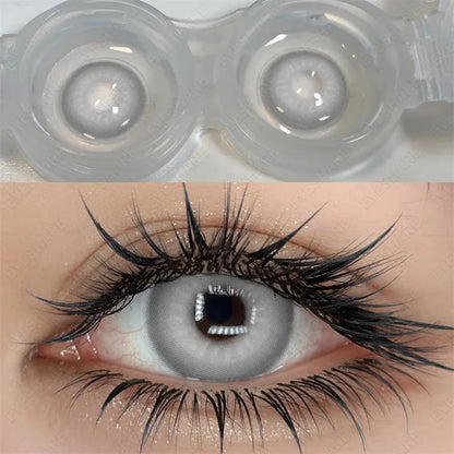 Aichashi 1 Pair Color Contact Lenses for Eyes Cosplay Red Color Lens Anime Purple Lenses Korean Lenses Big Eye Lens Blue Lenses