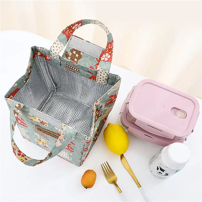 Aichashi BACK TO SCHOOL Insulated Thermal Cooler Bag Lunch bag Foods Drink Storage Leakproof Picnic Camping Bags Outdoor Cooler Box beach Portable